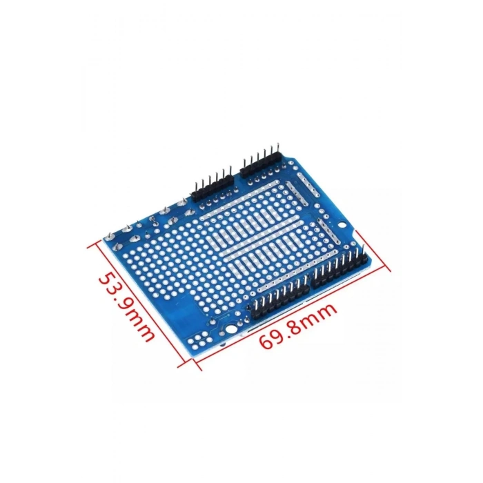 Arduino Uno R3 Proto Shield Kiti (MİNİ BREADBOARDLU)