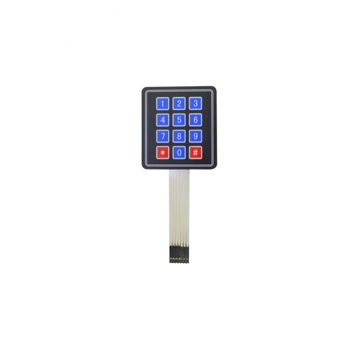 3x4 Membran Tuş Takımı - Keypad