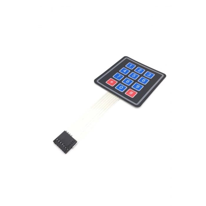 3x4 Membran Tuş Takımı - Keypad