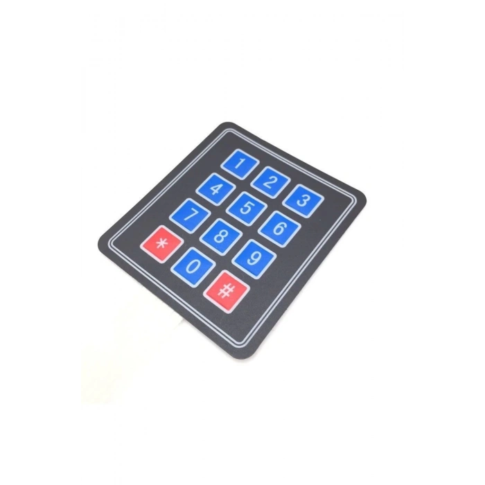3x4 Membran Tuş Takımı - Keypad