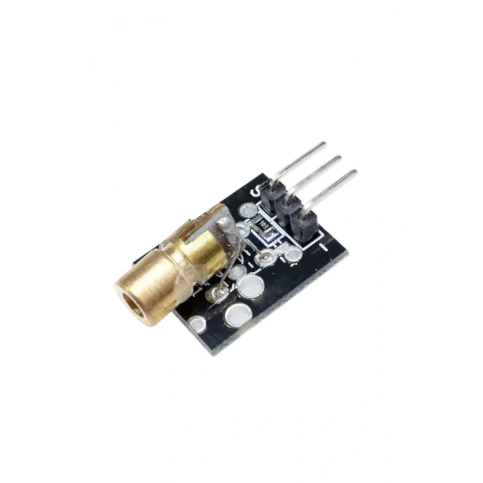 Lazer Sensör Modülü KY-008 Arduino - 650nm 5V 5mW