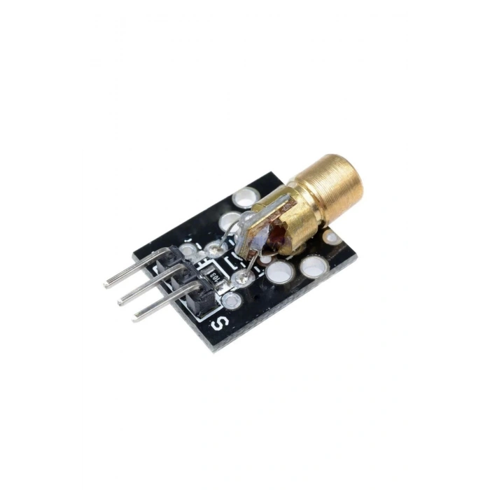 Lazer Sensör Modülü KY-008 Arduino - 650nm 5V 5mW