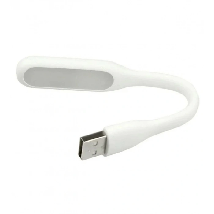 Usb Led Lamba Beyaz Renk Işık Portatif Taşınabilir Gece Lambası Masa Aydınlatma Kamp Pc
