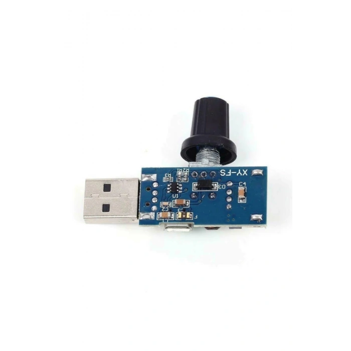 USB Fan Hız Kontrol Modülü - DC 5V-12V 5W