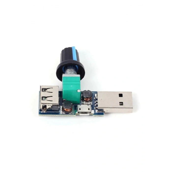 USB Fan Hız Kontrol Modülü - DC 5V-12V 5W