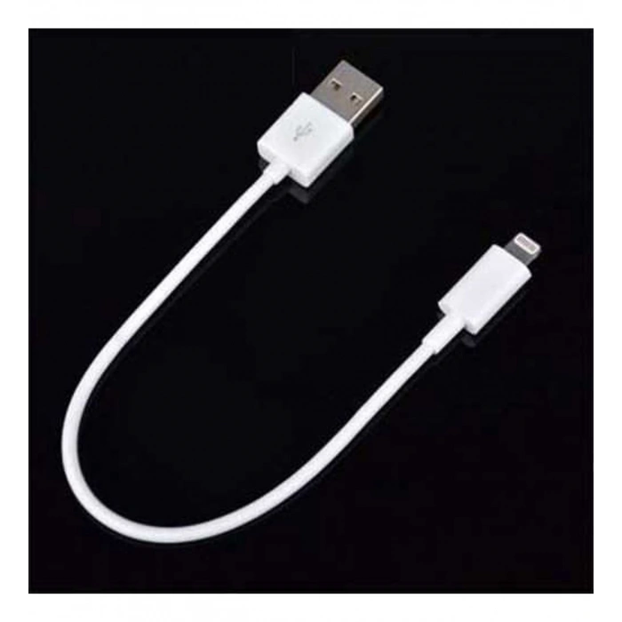 iPhone 5 5S 5C 6 6S Plus 7 7S Plus Hızlı Şarj Data Kablosu 20cm