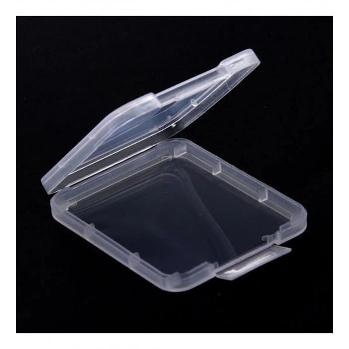 Compact Flash - CF Hafıza Kartı Koruma Kutusu Şeffaf