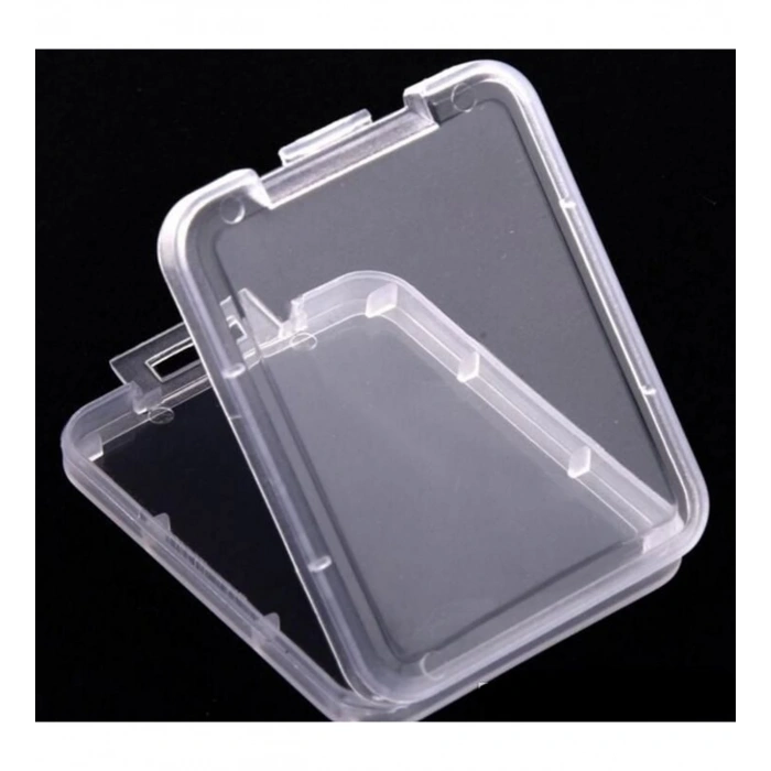 Compact Flash - CF Hafıza Kartı Koruma Kutusu Şeffaf