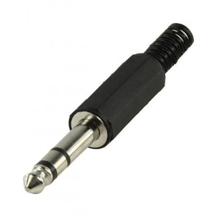 6.3 Mm Stereo Erkek Jak - Plastik