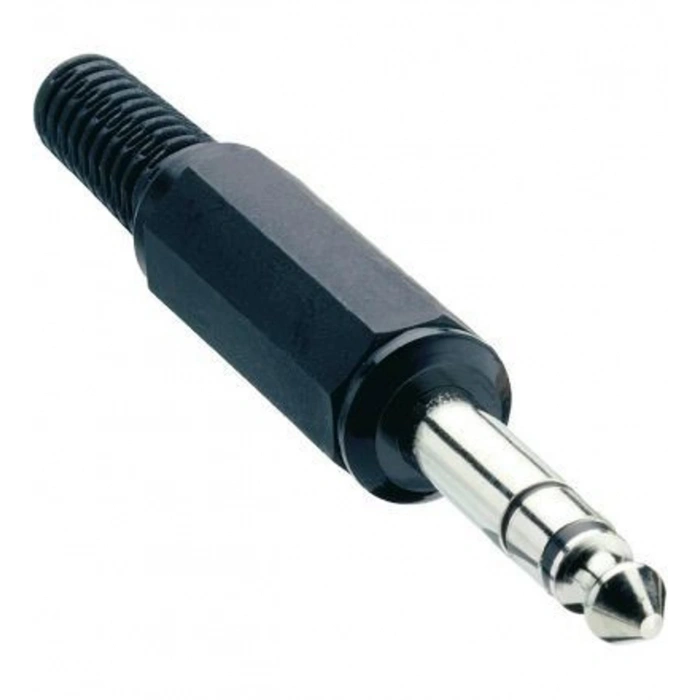 6.3 Mm Stereo Erkek Jak - Plastik