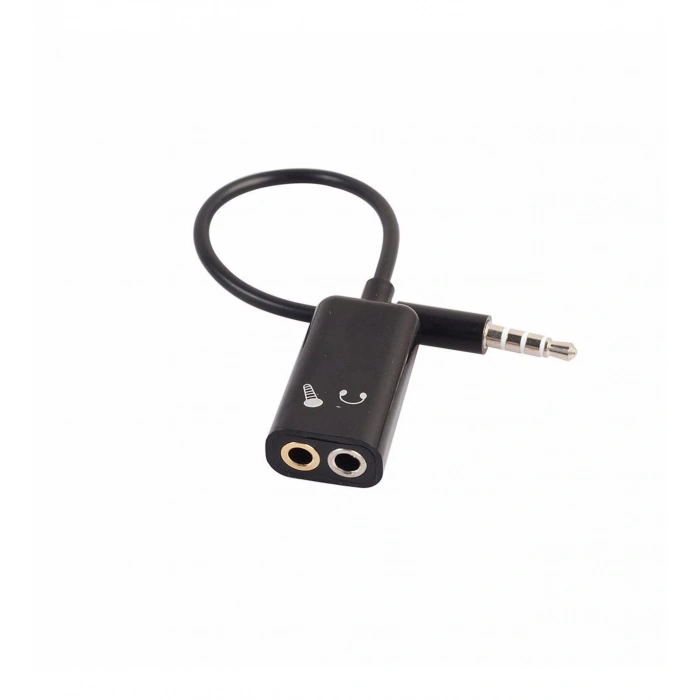 Mikrofon Kulaklık Birleştirici Adaptör Kablo