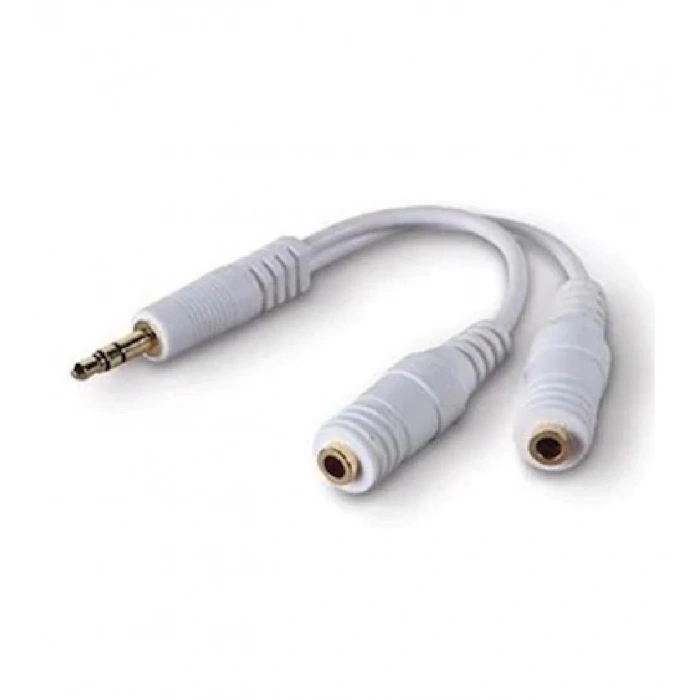 Stereo Kulaklık Çoklayıcı 3.5mm Sterio Çevirici Dönüştürücü Splitter Y Kablo Müziğini Paylaş