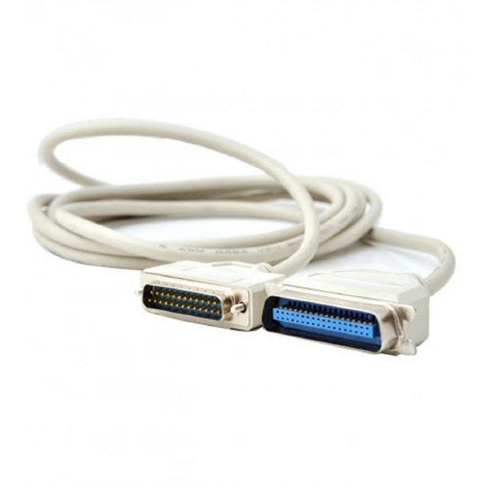 LPT DB25 Pin Paralel Erkek Erkek Yazıcı Kablosu 1.8 Metre