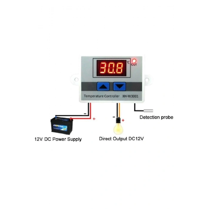 XH-W3001 Dijital Termostat DC 12V