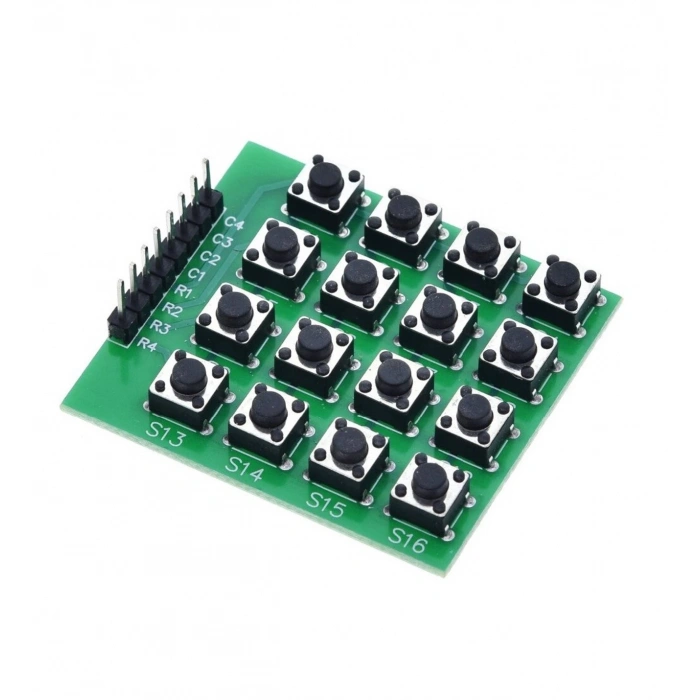 4x4 Matrix 16 Keys 8 Pin Keypad Tuş Takımı