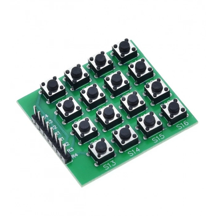 4x4 Matrix 16 Keys 8 Pin Keypad Tuş Takımı