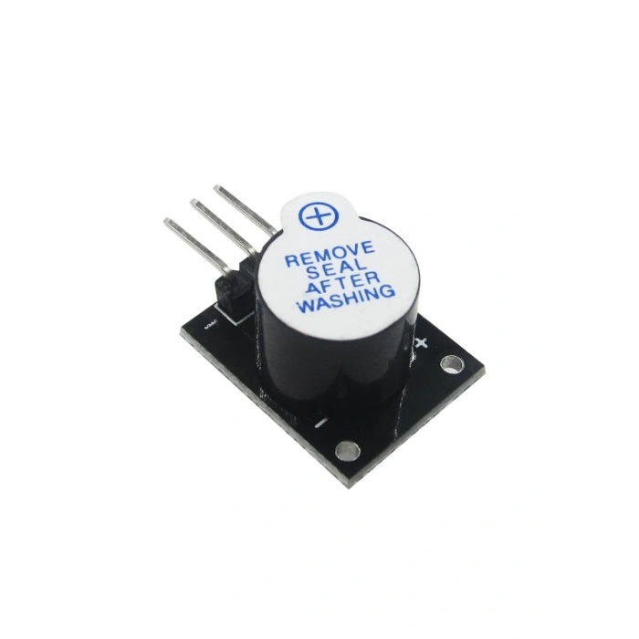 Aktif Buzzer Ses Modülü Arduino 5VDC 30mA 85Dba 10cm