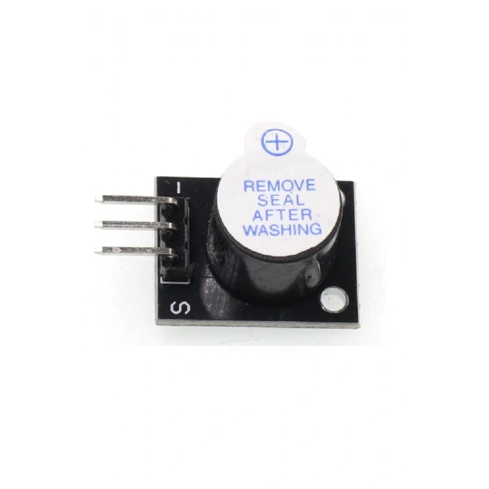 Aktif Buzzer Ses Modülü Arduino 5VDC 30mA 85Dba 10cm