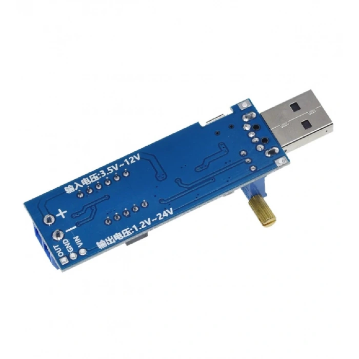 USB Güçlendirici Gerilim Regülatörü (5V to 3.3V-24V)