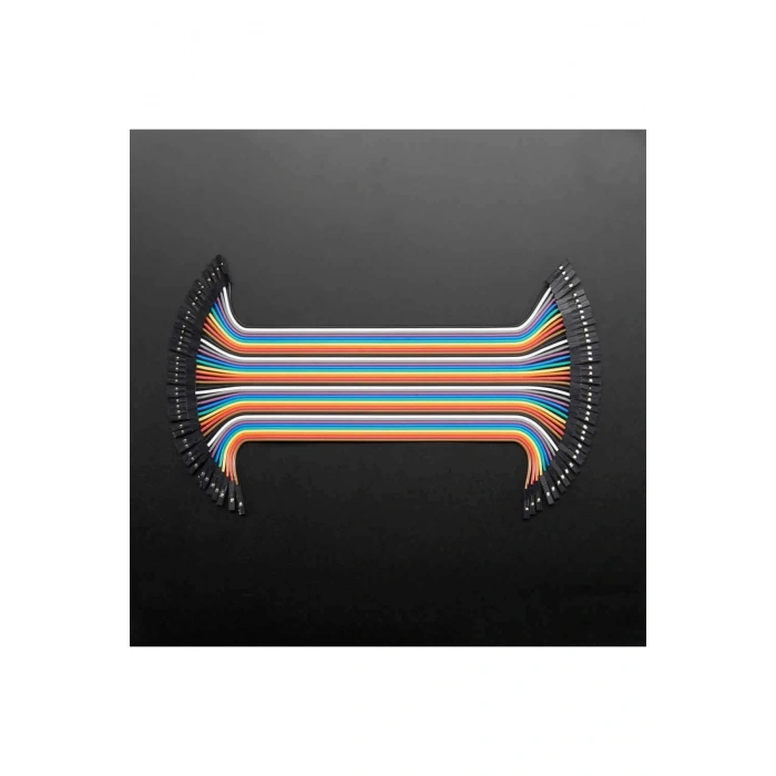 20cm 40 Pin Dişi Dişi Dupont Kablo Breadboard Atlama Kablosu Jumper Kablo