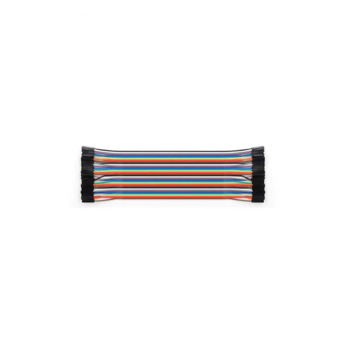 20cm 40 Pin Dişi Dişi Dupont Kablo Breadboard Atlama Kablosu Jumper Kablo