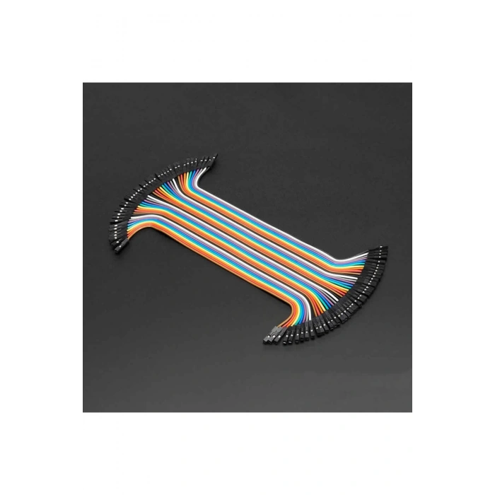 20cm 40 Pin Dişi Dişi Dupont Kablo Breadboard Atlama Kablosu Jumper Kablo