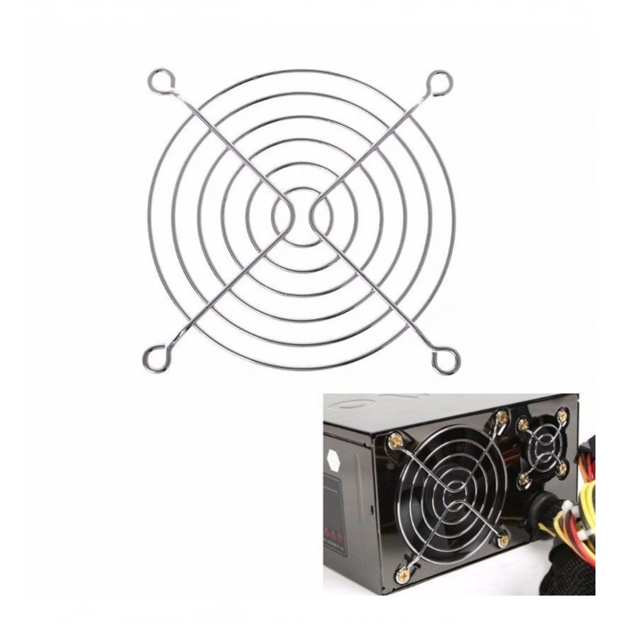 8 cm Kasa Fanı Izgarası Koruyucu Gril - Fan Koruyucu
