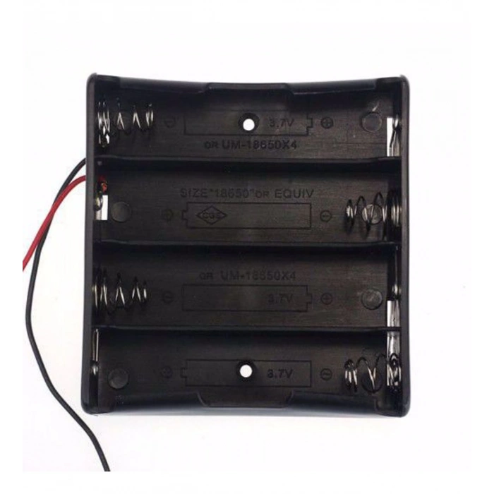18650 Pil Yuvası 4lü