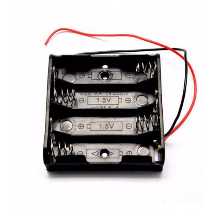 18650 Pil Yuvası 4lü