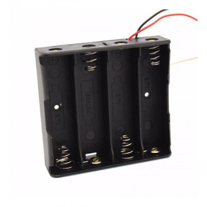 18650 Pil Yuvası 4lü