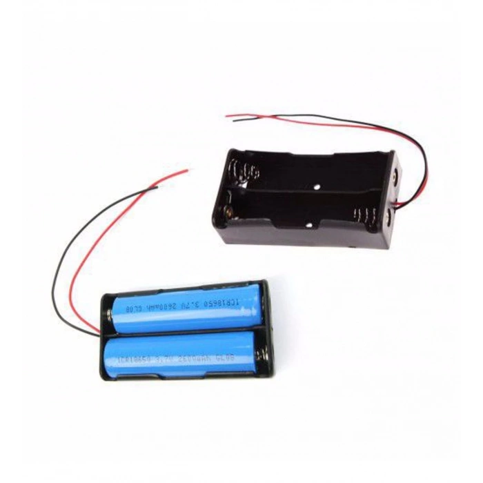 18650 Pil Yuvası 2li