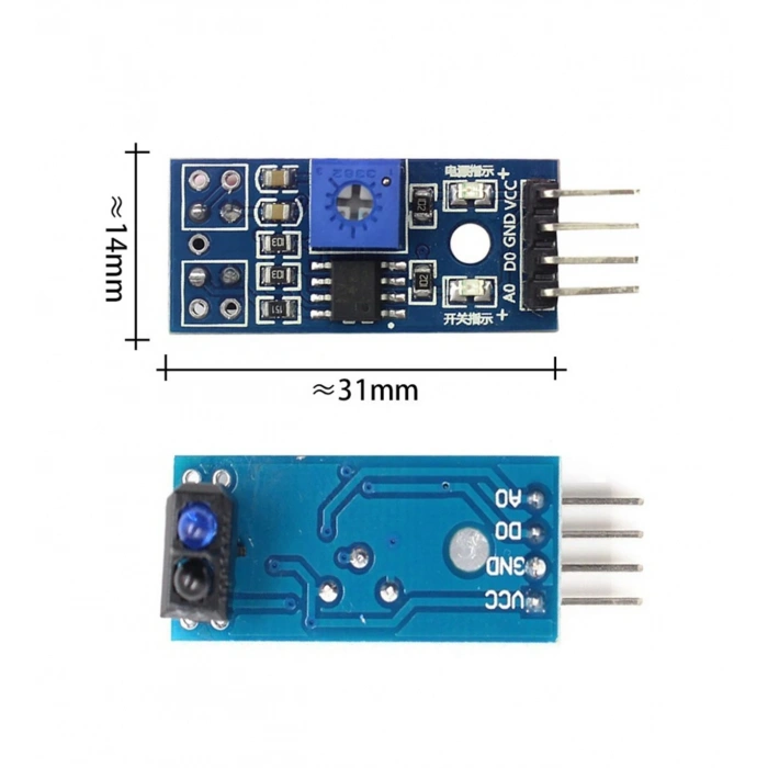 TCRT5000 Kızılötesi Sensör Modül Çizgi İzleyen Robot Sensörü