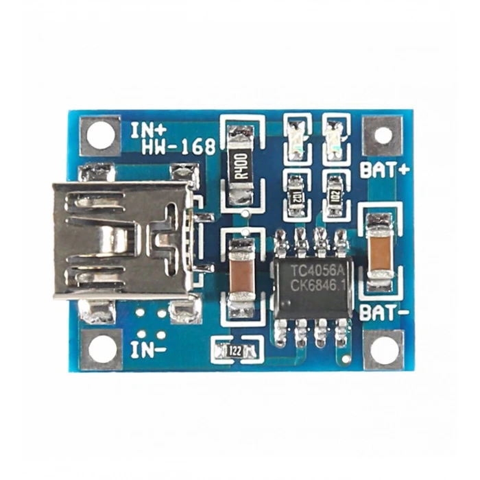 TP4056 Pil Şarj Modülü Mini USB Arduino Raspberry PIC