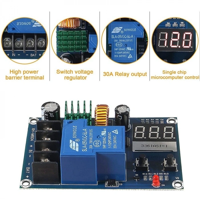 XH-M604 Akü Şarj Kontrol Modülü