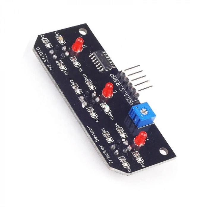 3 Kanal TCRT5000 Çizgi Takip Sensör Modülü