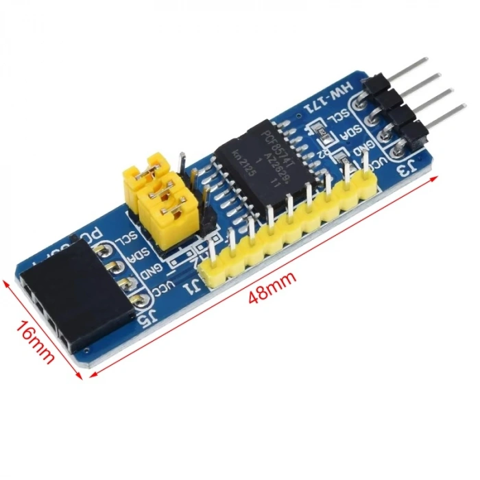 PCF8574 Arduino IO Genişletme Shield / Kartı (I2C)