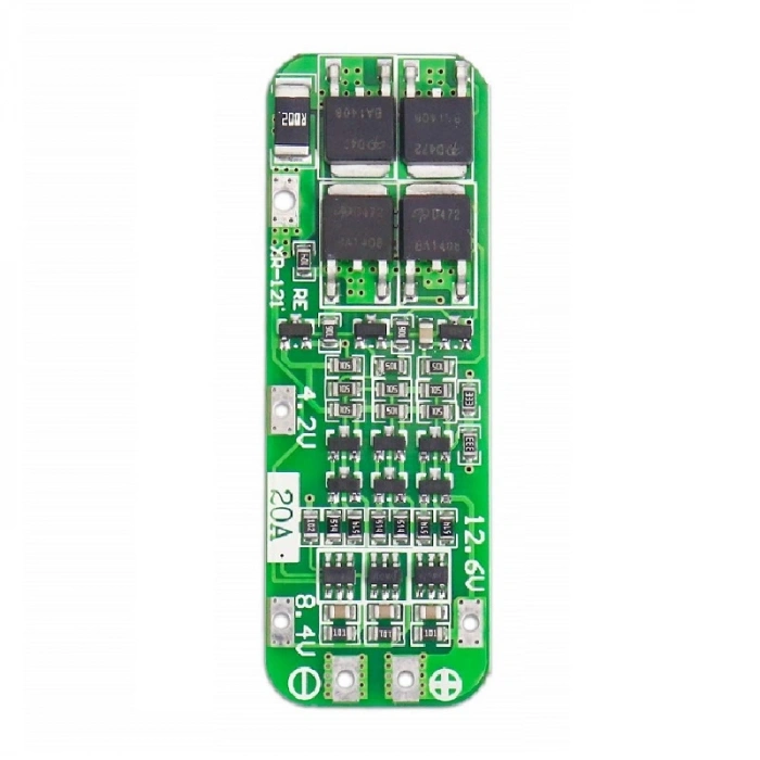 Bms 3s 20a Bms Koruma Kartı Lityum Batarya 18650 Li-ion Lipo