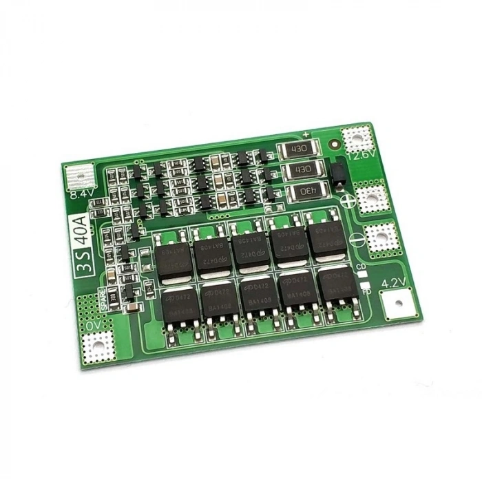 3s 40a Standart 12.6v Bms 18650 Lityum Pil Şarj Koruma Devresi