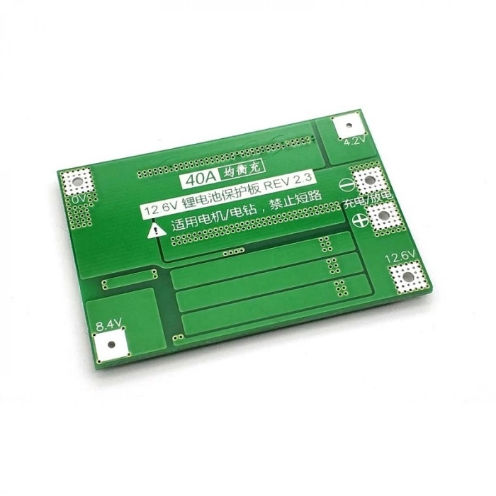 3s 40a Standart 12.6v Bms 18650 Lityum Pil Şarj Koruma Devresi