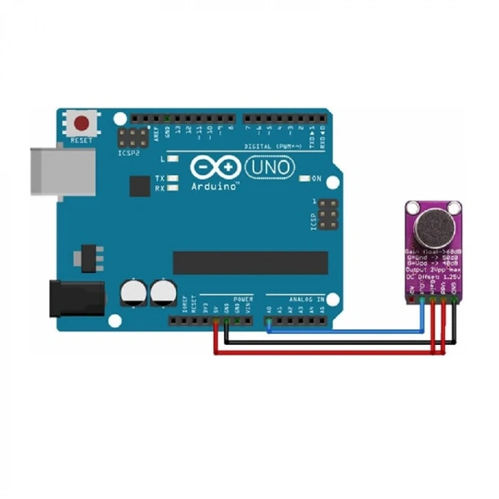 MAX9814 Mikrofon Modülü