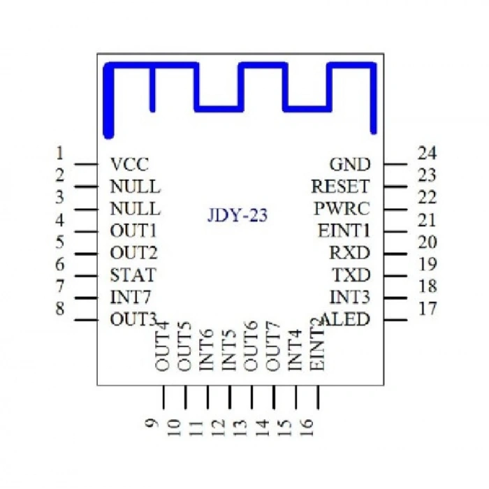 JDY-23 Bluetooth 5.0 Modül