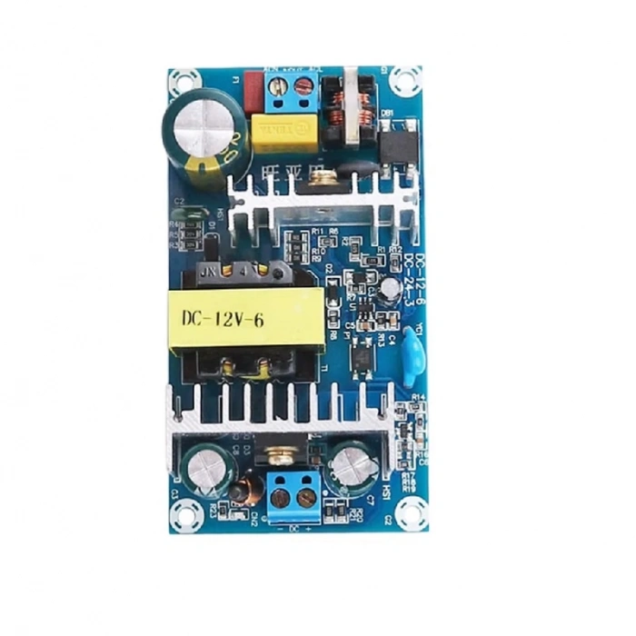 AC-DC 12V DC 6A 70W Anahtarlamalı Güç Kaynağı Kartı