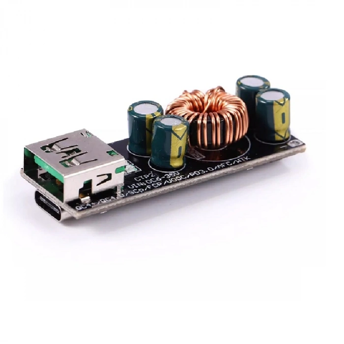 Type-C USB QC4.0 QC3.0 6V-35V Şarj Adaptörü Modülü