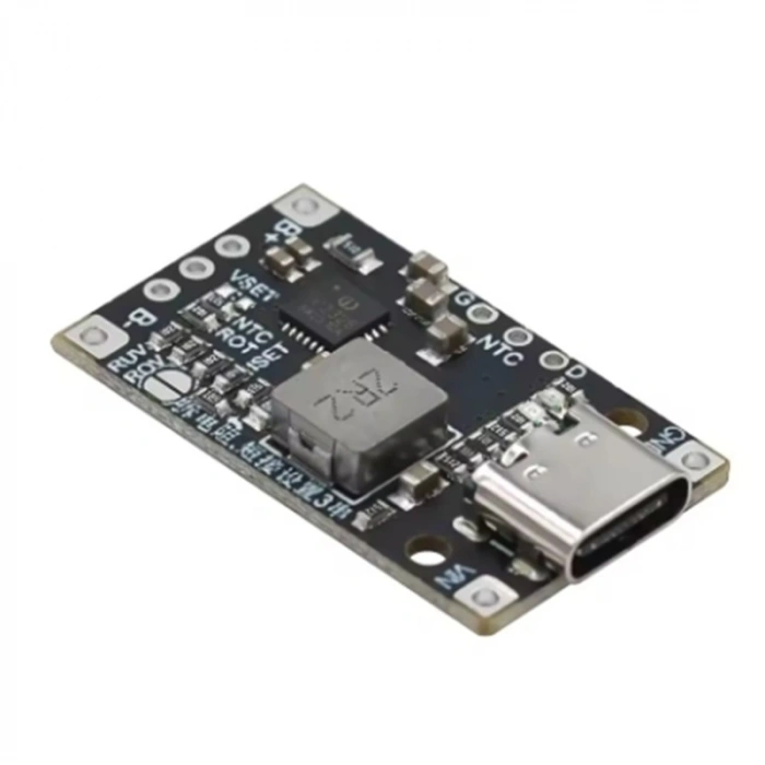 Type-C USB 2S BMS 15W 8,4V 12,6V 1,5A Pil Şarj Boost Modülü