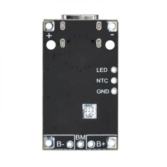 Type-C USB 2S BMS 15W 8,4V 12,6V 1,5A Pil Şarj Boost Modülü