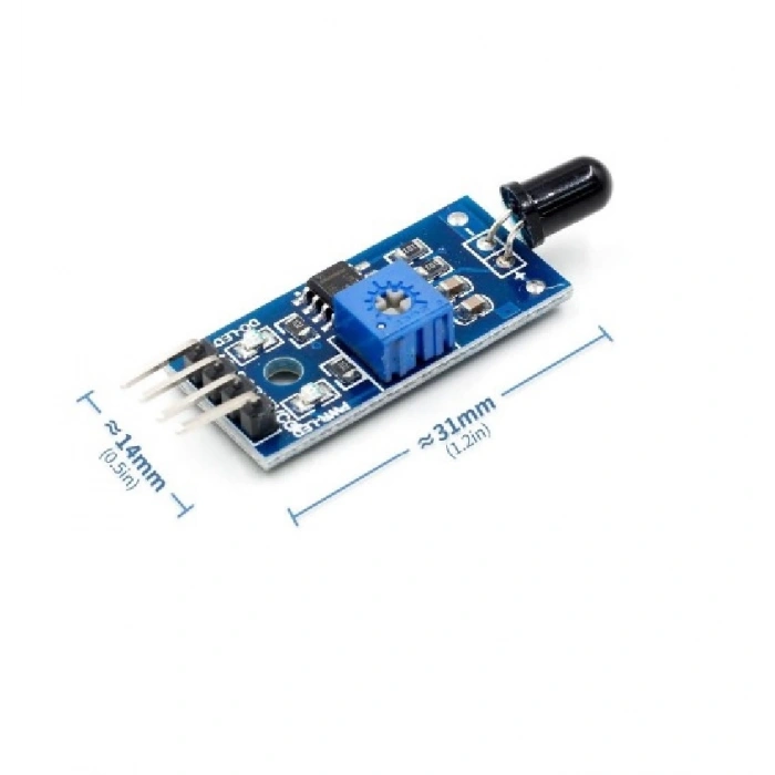 Ateş - Alev Algılayıcı Sensör -flame Sensor - Arduino