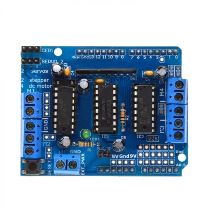 Arduino L293d Motor Sürücü Kart Shield