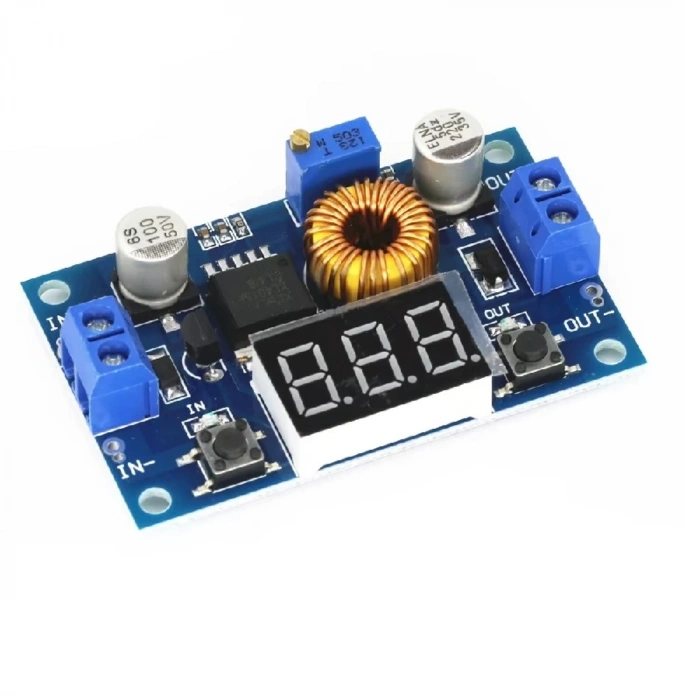 XL4015 5A 75W DC DC Göstergeli Voltaj Regülatörü