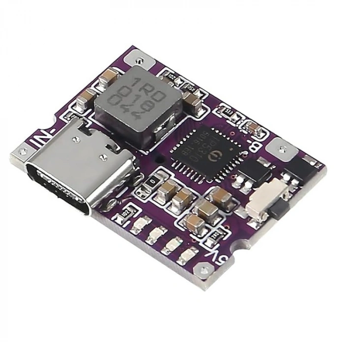 5V 3.1A Type-C 18650 LiPo Li-ion Pil Şarj Devresi