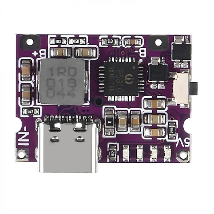 5V 3.1A Type-C 18650 LiPo Li-ion Pil Şarj Devresi